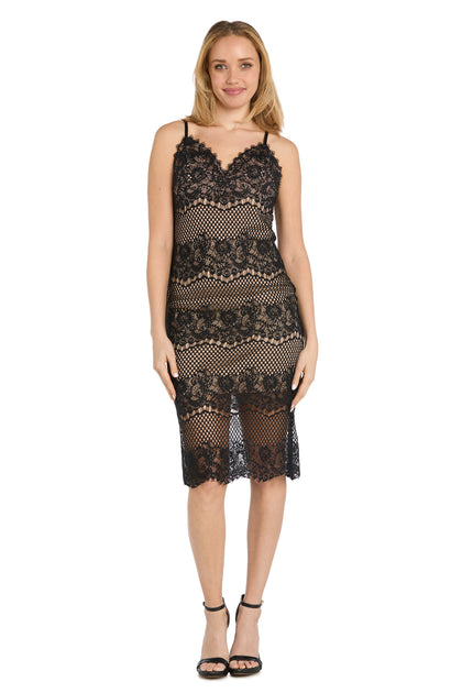 Lyla Lace Midi Dress – Morgan & Co