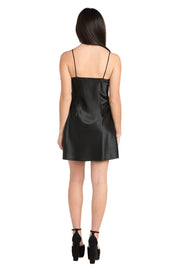 Dainty Desire Satin Mini Dress