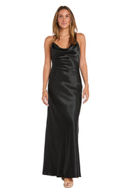 Stella Satin Cowl Gown