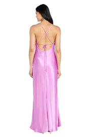 Stella Satin Cowl Gown