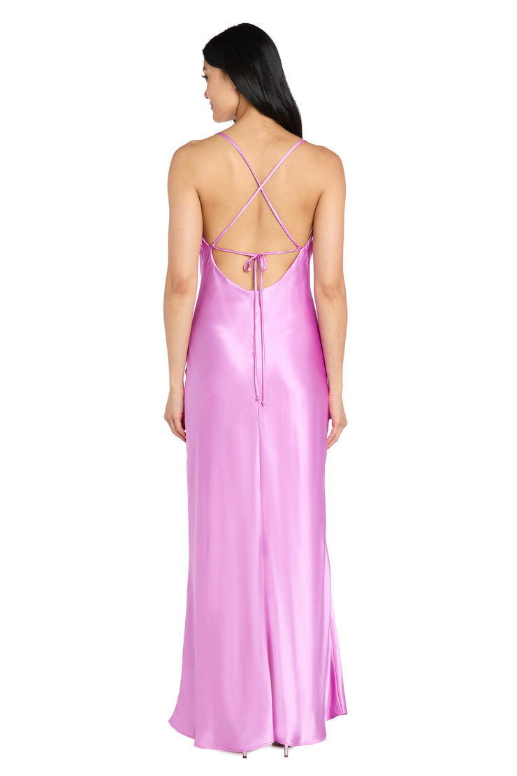 Stella Satin Cowl Gown