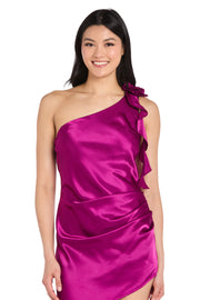 Skylar Satin Mini Dress