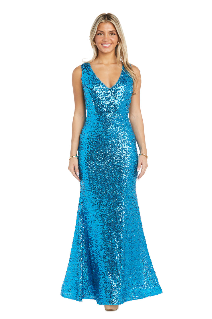 Chlo Sequined Gown Morgan & Co. Chlo Sequined Gown Morgan & Co.